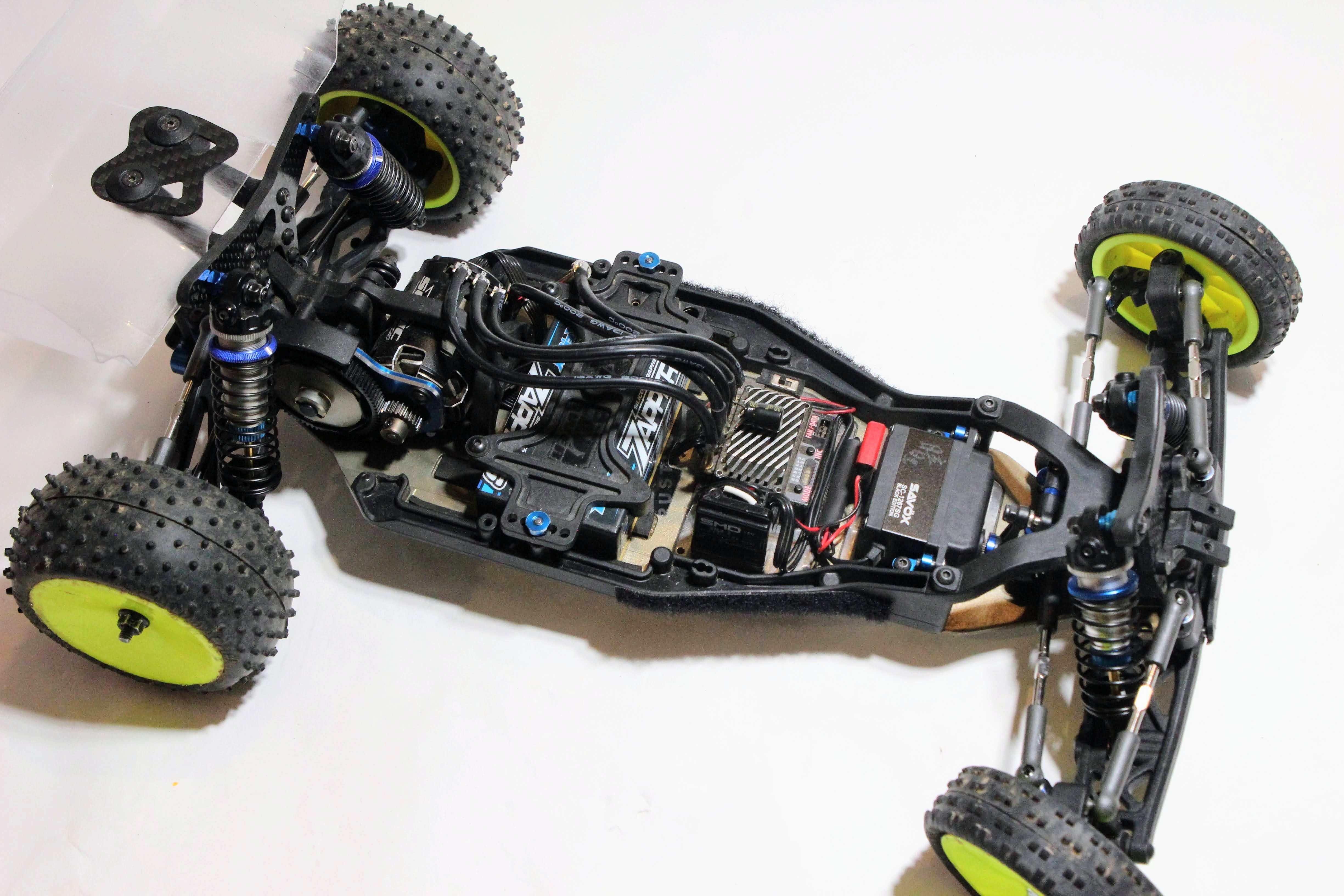 RC Buggy Chassis Layout